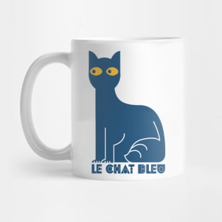 Le Chat Bleu - Blue Cat Mug